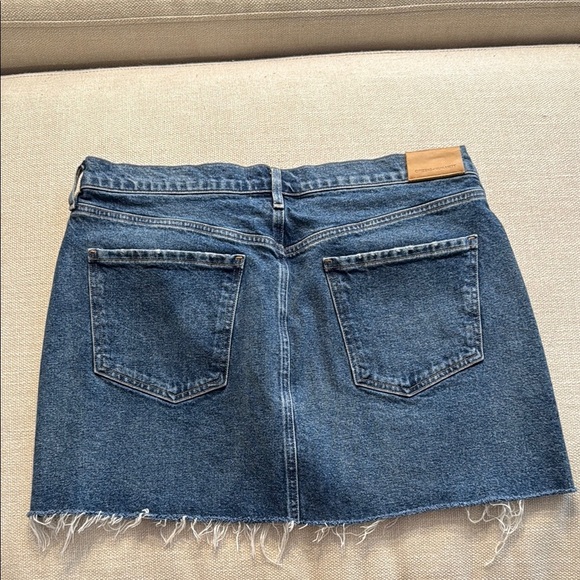 Citizens Of Humanity Beatnik Blue Denim Mini Skirt size 30 - Picture 3 of 9
